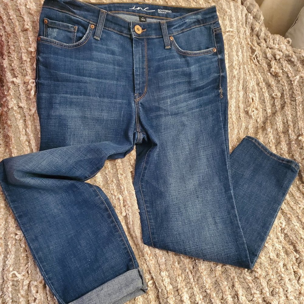 I.N.C. Boyfriend Jeans
